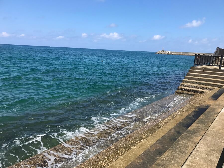 海岸沿いの景色